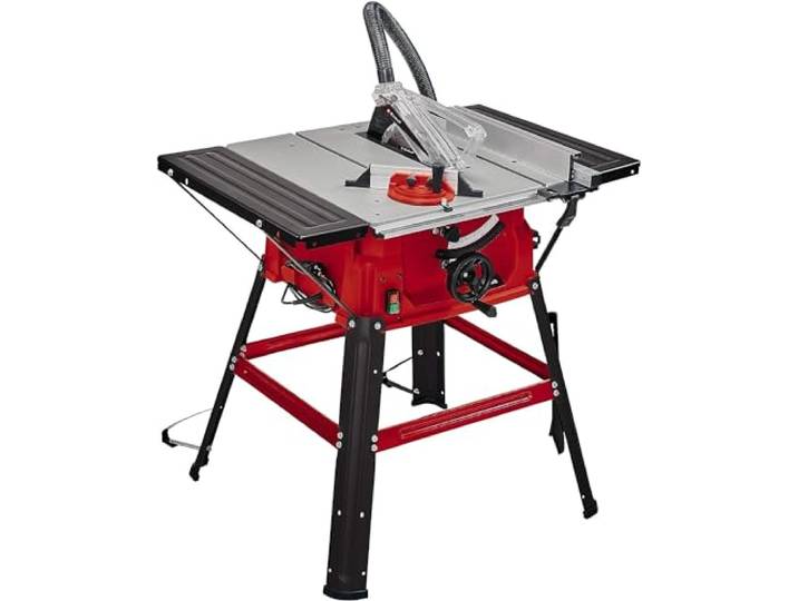 Einhell Scie sur table TC-TS 2025/2 U 2000 W hauteur 85 mm lame Ø 250 mm rallonge table butée d’angle guide parallèle