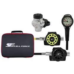 Scubaforce - Atemreglerset - Recreational Set I inkl. Finimeter