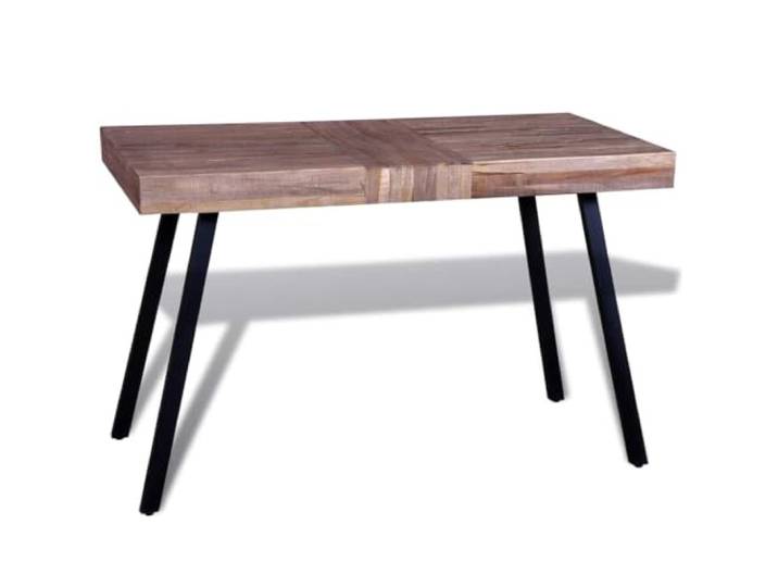 TEKGHUT Tisch Aus Altholz Teak Massivholz Beistelltisch Vintage Unikat Recyceltes Teakholz, handgefertigt, exotischer Stil, robuste Konstruktion, individuelle Farbvariationen