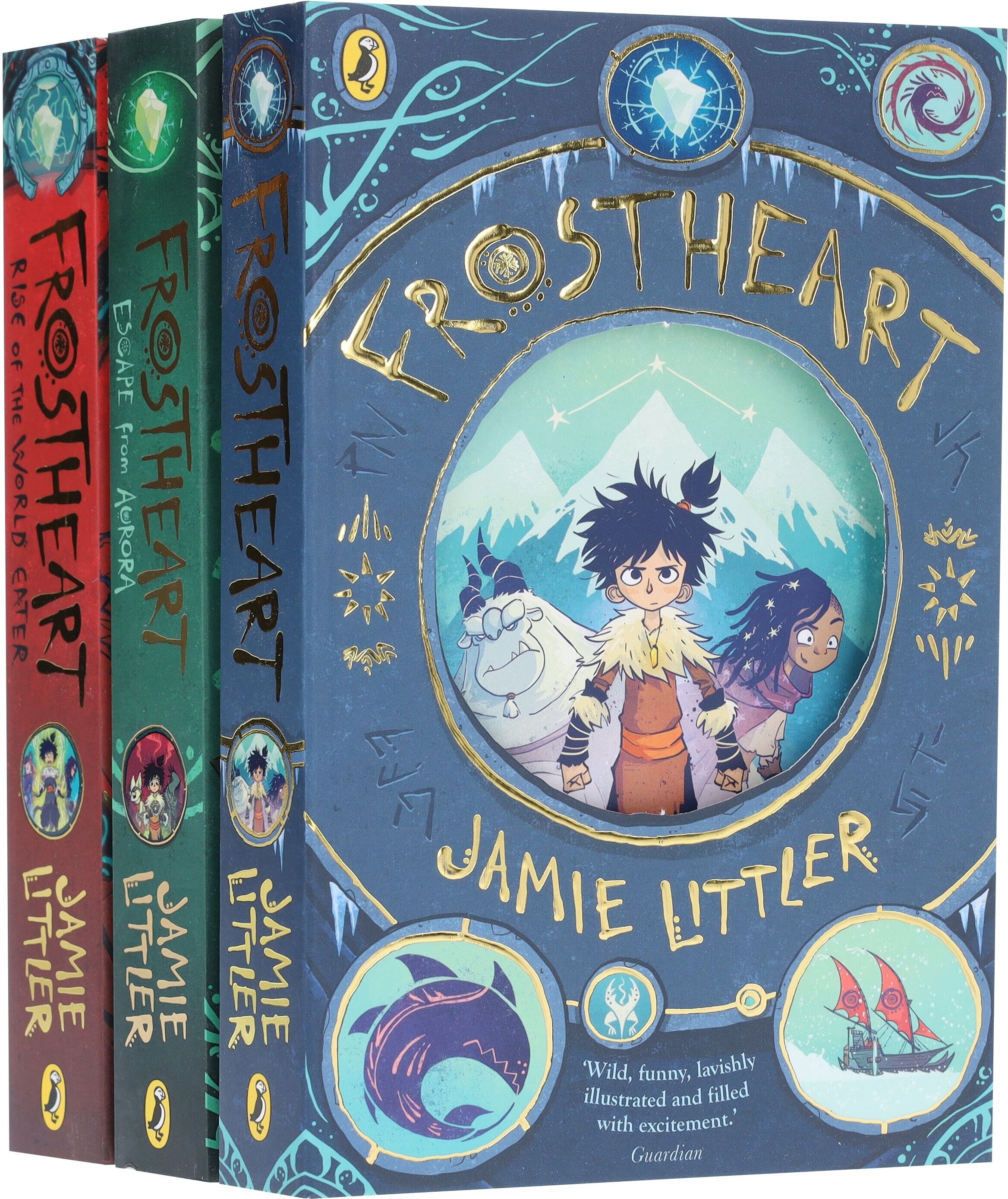 Frostheart Trilogy By Jamie Littler 3 Books Collection Set - Ages 8-12 - Paperback Penguin Random House