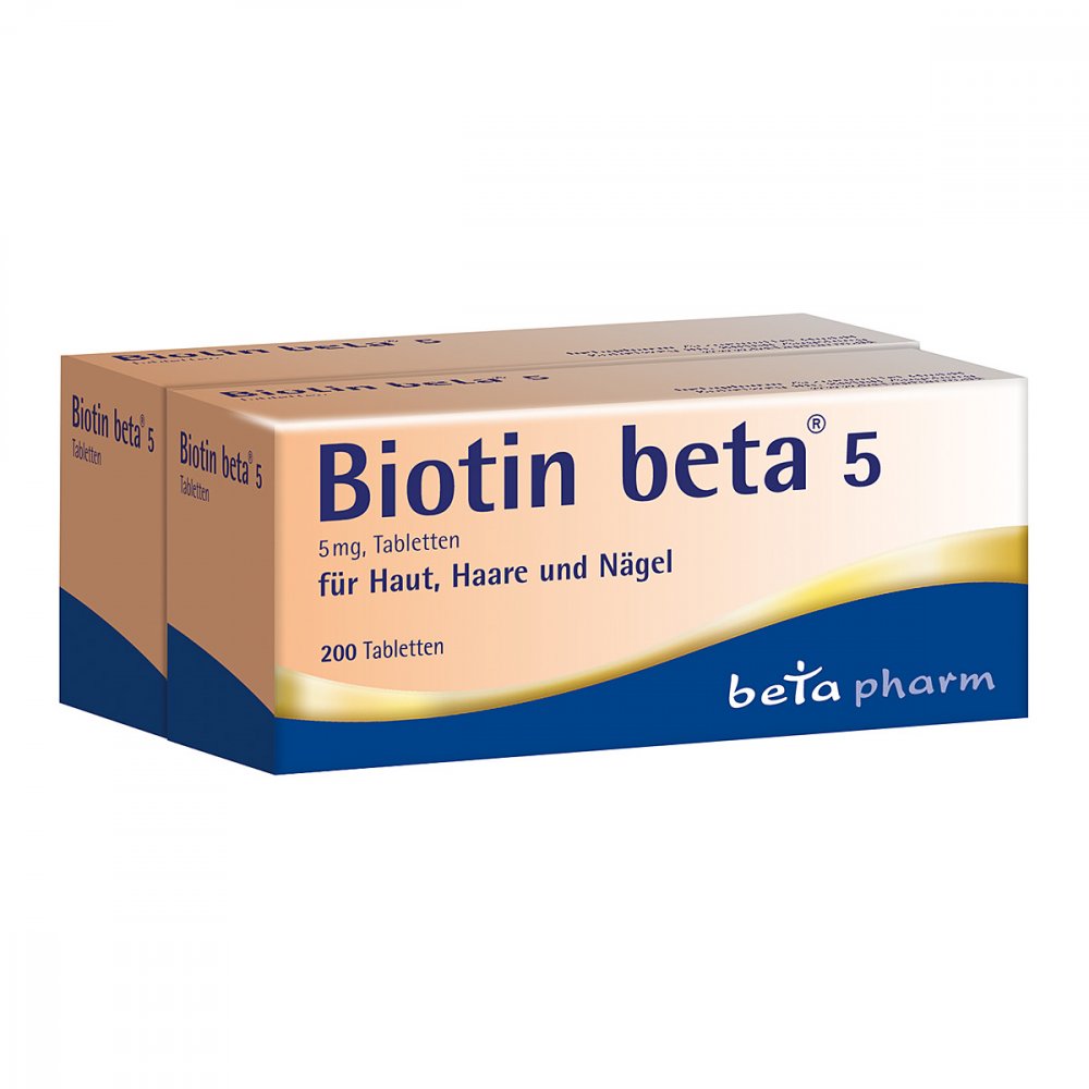 betapharm Arzneimittel GmbH Biotin Beta 5 Tabletten 13846218