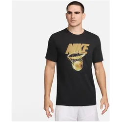 NIKE Dri-FIT Basketball T-Shirt Herren 010 - black XL