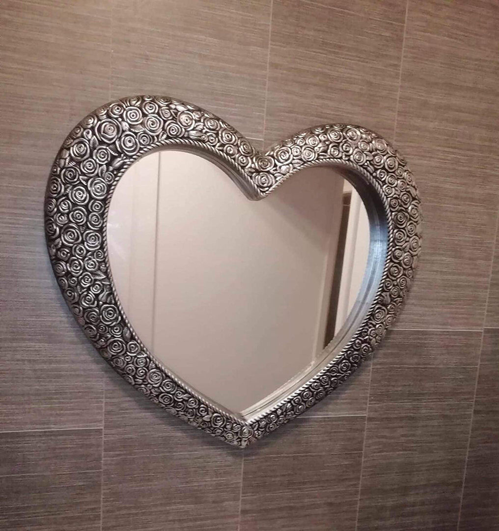 Rosdorf Park Metal Concave Wall Mirror Brown 58cm H X 67cm W