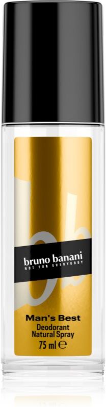 Bruno Banani Man's Best déodorant avec vaporisateur pour homme 75 ml