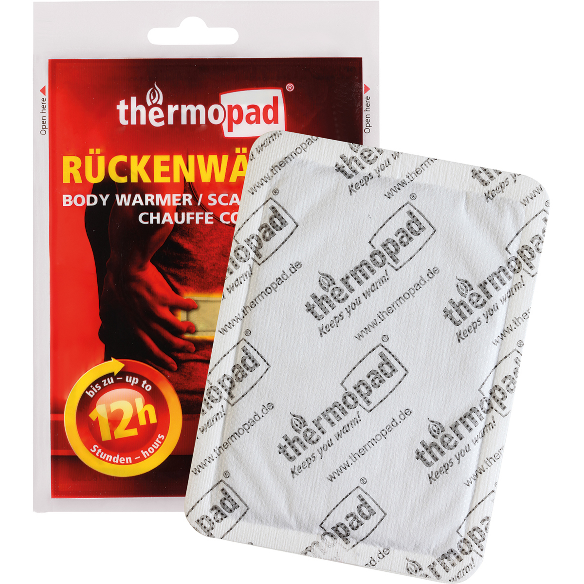 Thermopad Bodywärmer Reise-Accessoires weiss