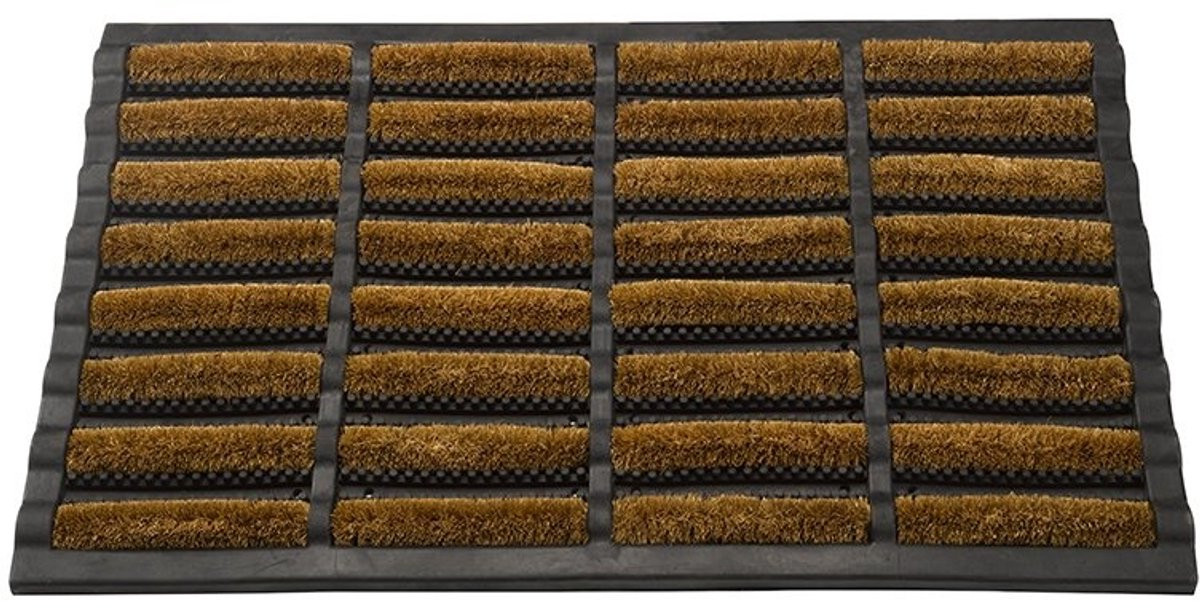 Smart Garden Deurmat Borstel van Kokos en Rubber - 45 x 75 cm