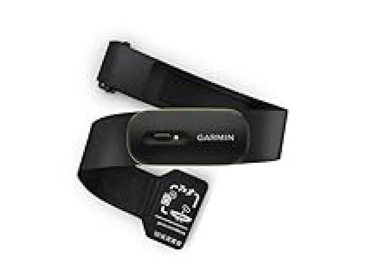 Garmin HRM-600, Moniteur de fréquence Cardiaque Haut de Gamme, VFC, dynamiques de Course, Pas, Calories, Vitesse, Distance, Enregistrement et synchronisation des données sans Montre, Taille M-XL