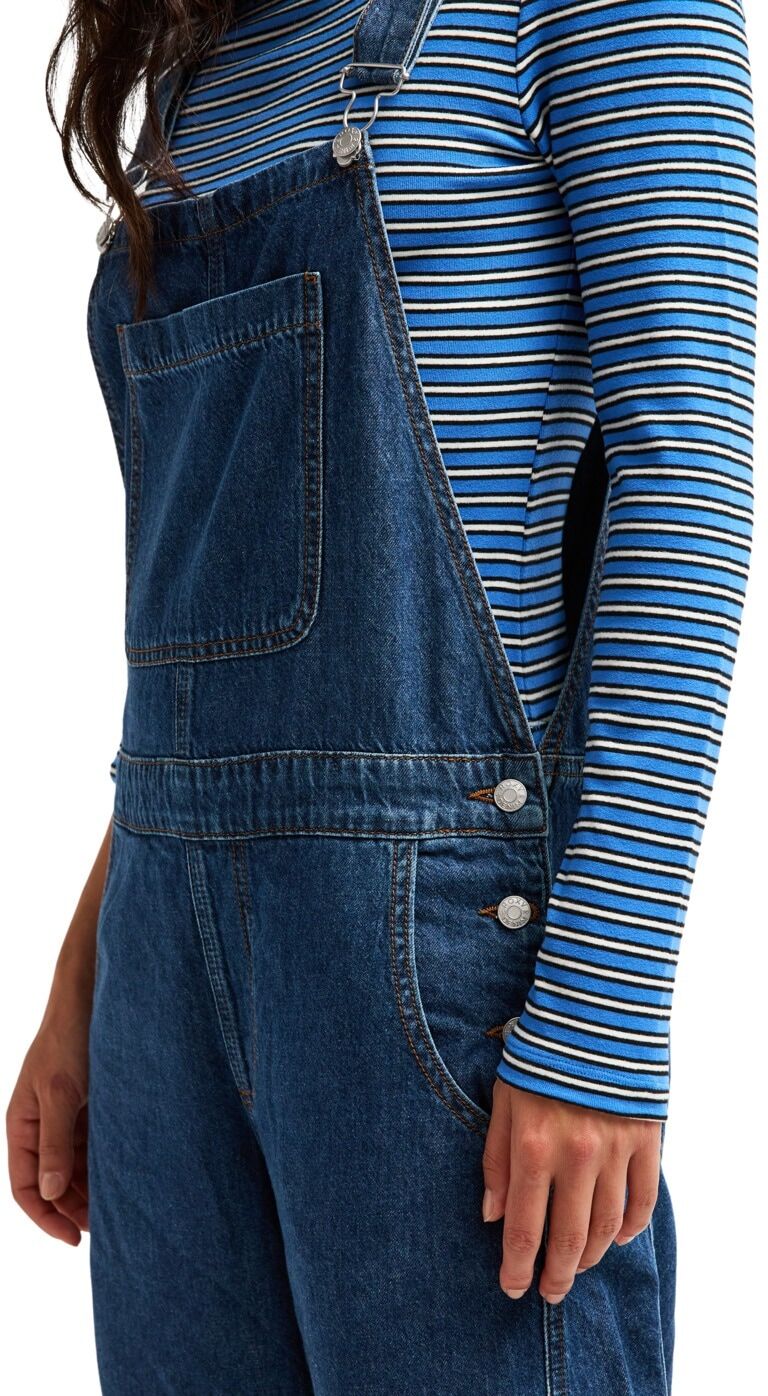 Overall ROXY "Wild Heart", Damen, Gr. L, ocean blau, Obermaterial: 100% Baumwolle., Overalls Overall