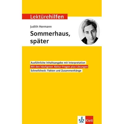 Lektürehilfen Judith Hermann 'Sommerhaus; später'; Taschenbuch von Lihocky Petra, Klett Lerntraining bei PONS Langenscheidt GmbH