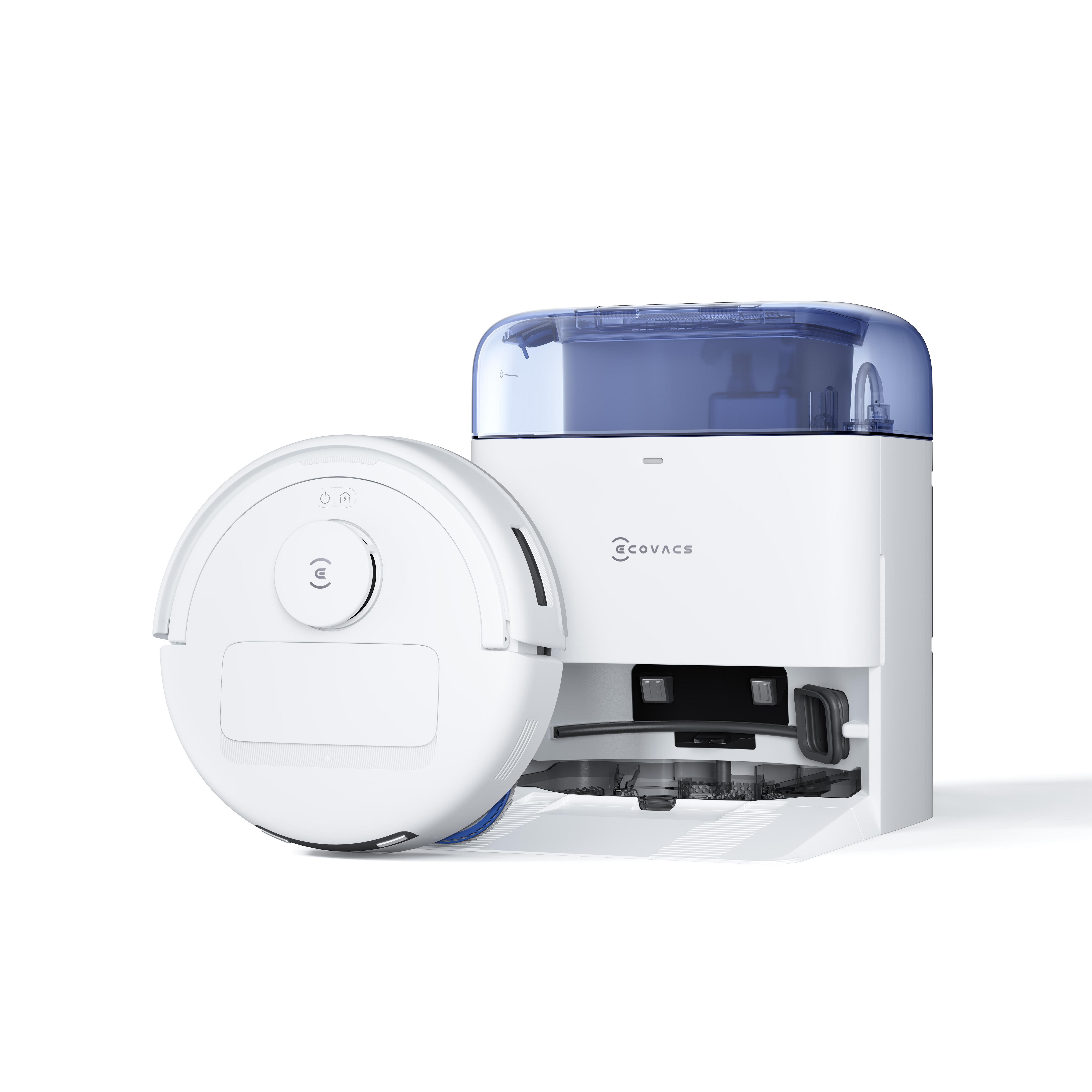 ECOVACS DEEBOT MINI Blue Saugroboter, 9000Pa, Mini OMNI-Station