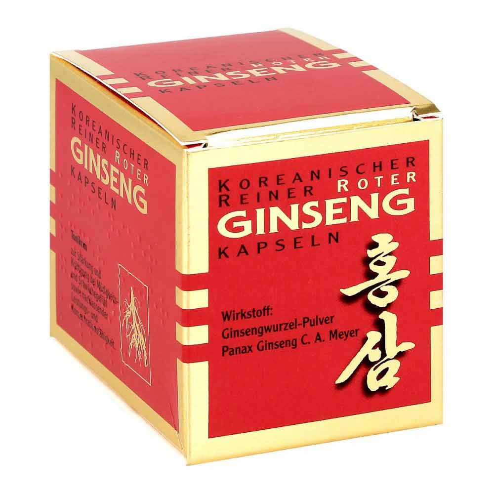 KGV Korea Ginseng Vertriebs GmbH Koreanischer Reiner Roter Ginseng Kapseln 300mg 09427817