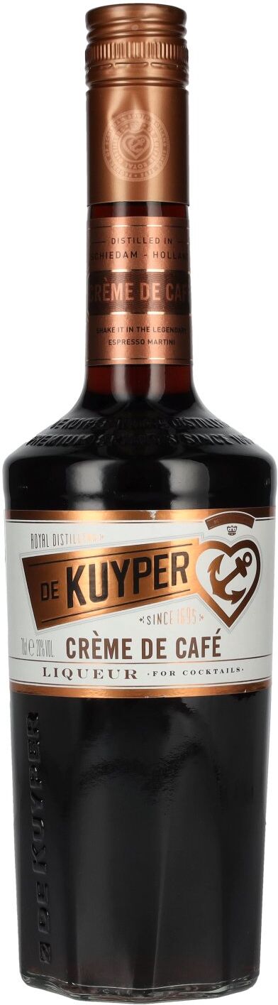 De Kuyper CRÈME DE CAFÉ Liqueur 20% Vol. 0,7l