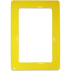 Magnetischer selbstklebender Rahmen Größe 12.3x8.1cm - gelb