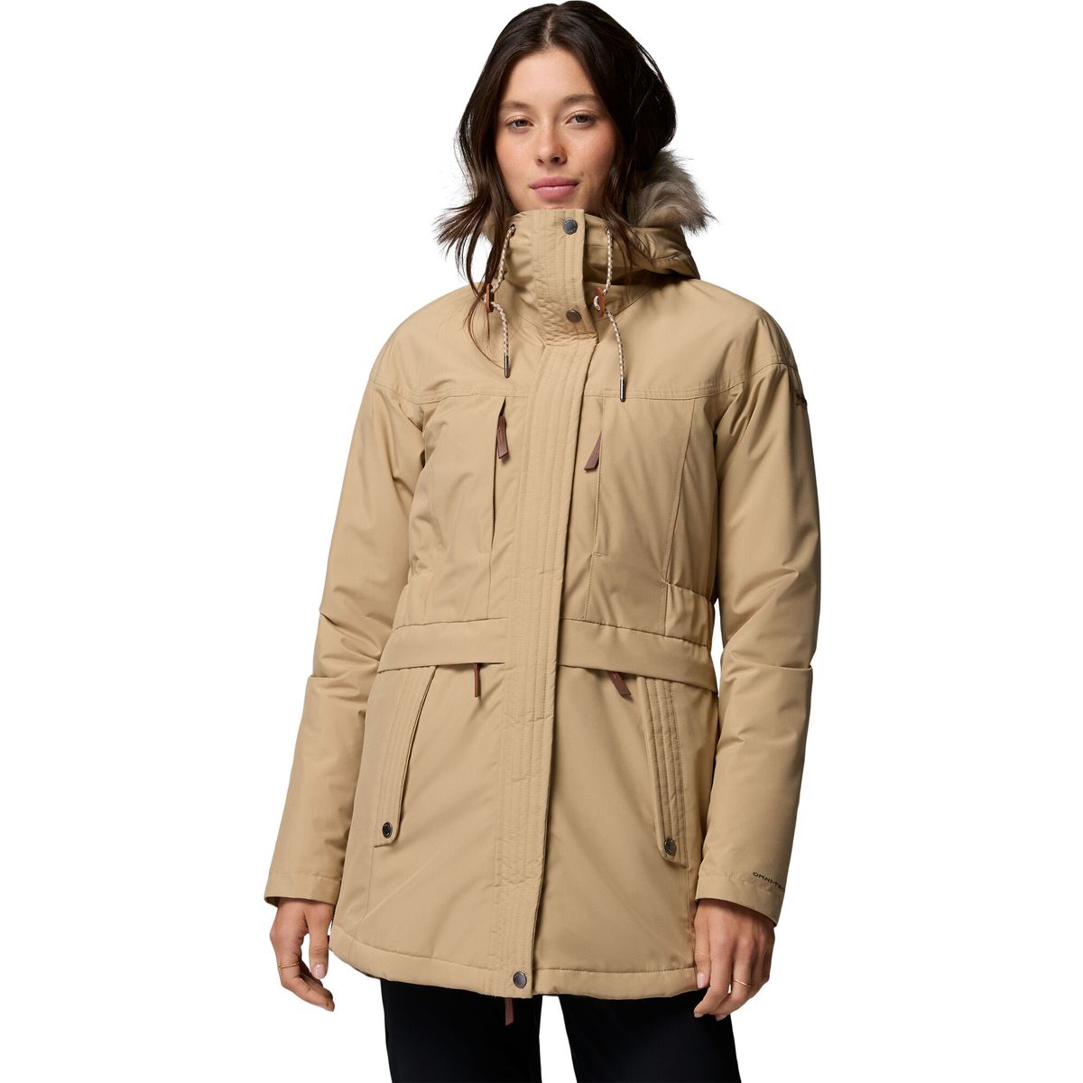 Columbia Women's Payton Pass II Waterproof Parka beach (214) L 208638-2086381-214-L