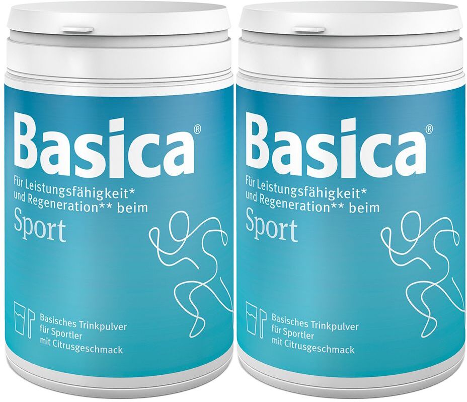 Basica Sport Pulver Doppelpack 2x660 g