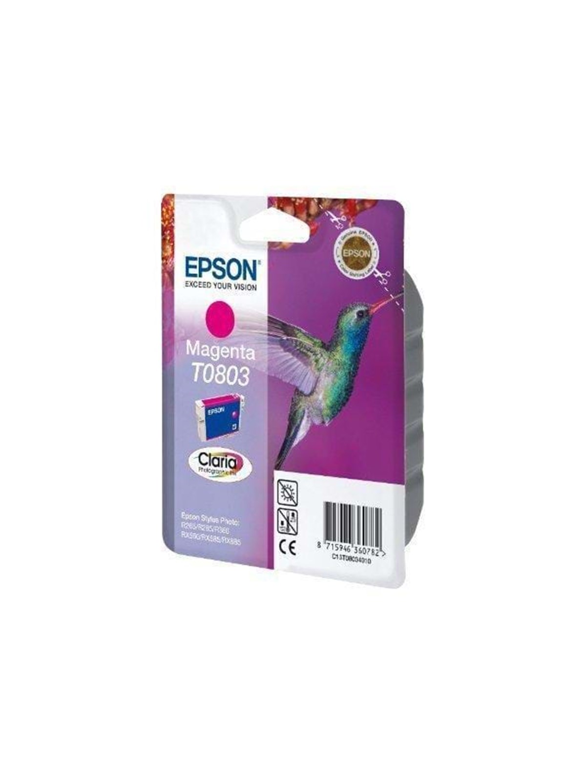 Epson T0803 - Tintenpatrone Magenta