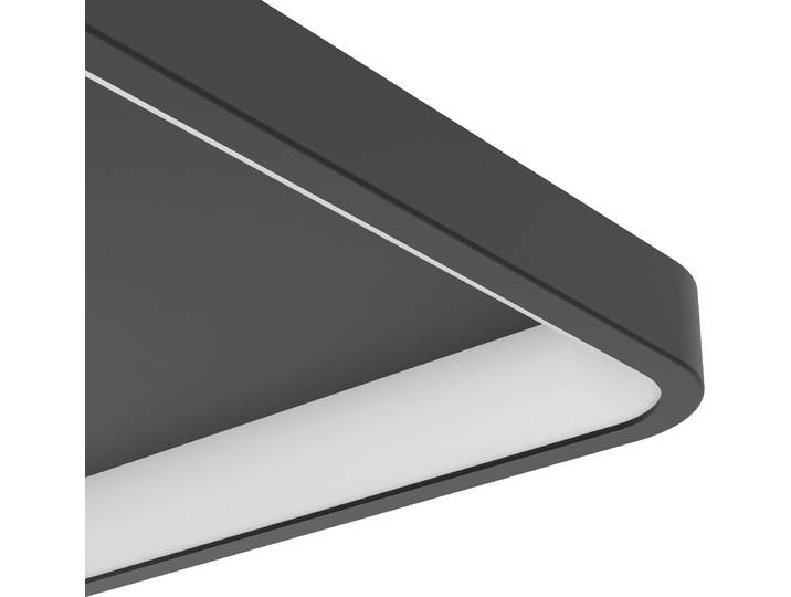 EGLO connect.z Smart-Home LED Deckenleuchte Loretello-Z, Deckenlampe dimmbar, ZigBee, Matter, App und Sprachsteuerung Alexa, RGB, 35x35 cm