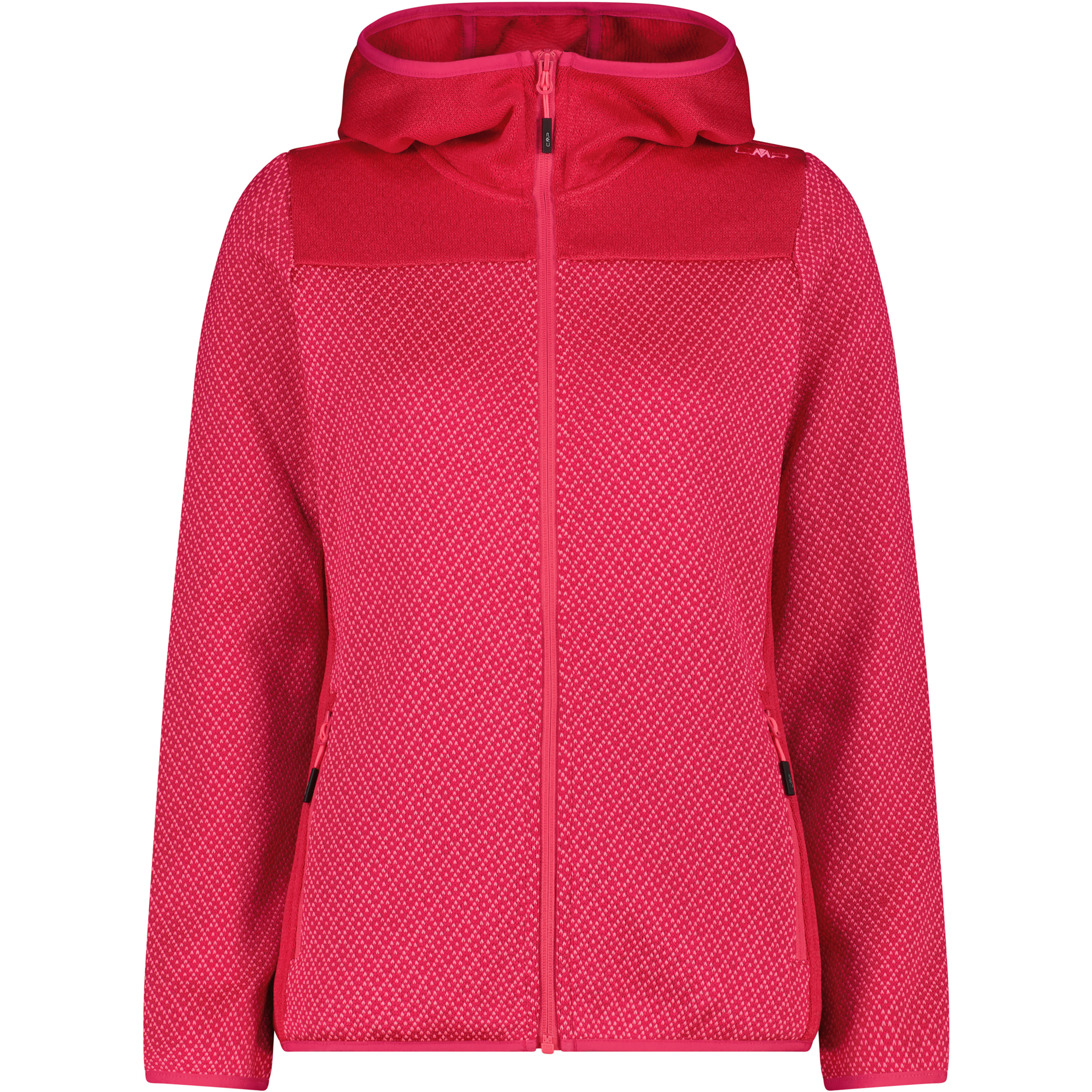CMP Damen Fleecejacke pink Größe XS Trekking Schnell trocknend