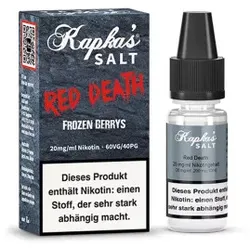 Red Death NicSalt 20mg 10ml Liquid by Kapka’s Flava