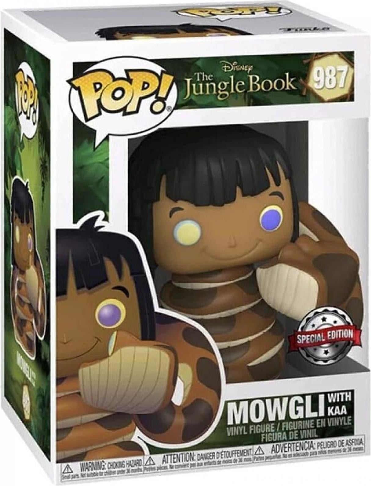 Funko Pop! Disney De Jungleboek Mowgli met Kaa #987