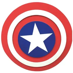 Rubies Captain America Schaumschutzschild