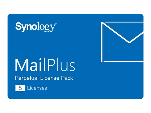 Synology MailPlus License Pack - Lizenz - 5 E-Mail-Konten (MAILPLUS 5 LICENSES)