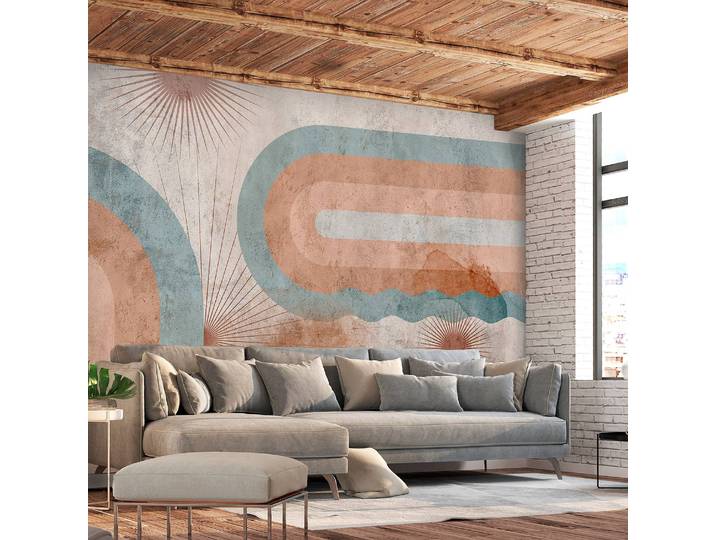 Papier peint intissé Three Suns 450cm