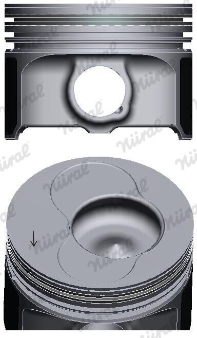 Nüral Kolben Für Zylinder 2 87-114900-20 Vag