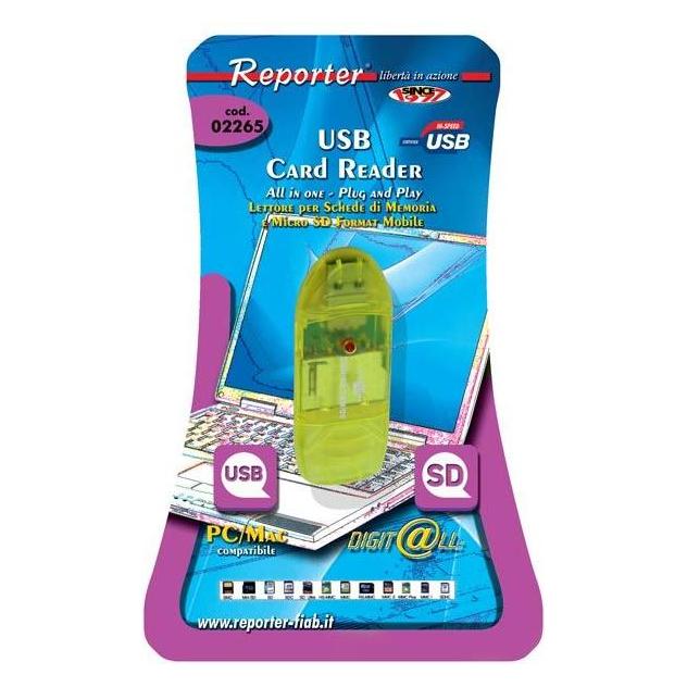 Reporter CARD READER PER SD 02265 () (USB) (2265)