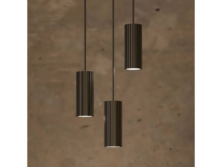 Plafonnier Lirena Ø 6cm Gris Matériau : Métal Surface en métal : Laqué Type de matière synthétique : Polycarbonate GU10