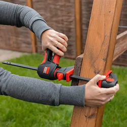 Bessey Einhandzwinge mit drehbarem Griff S - EZ360S-11SET
