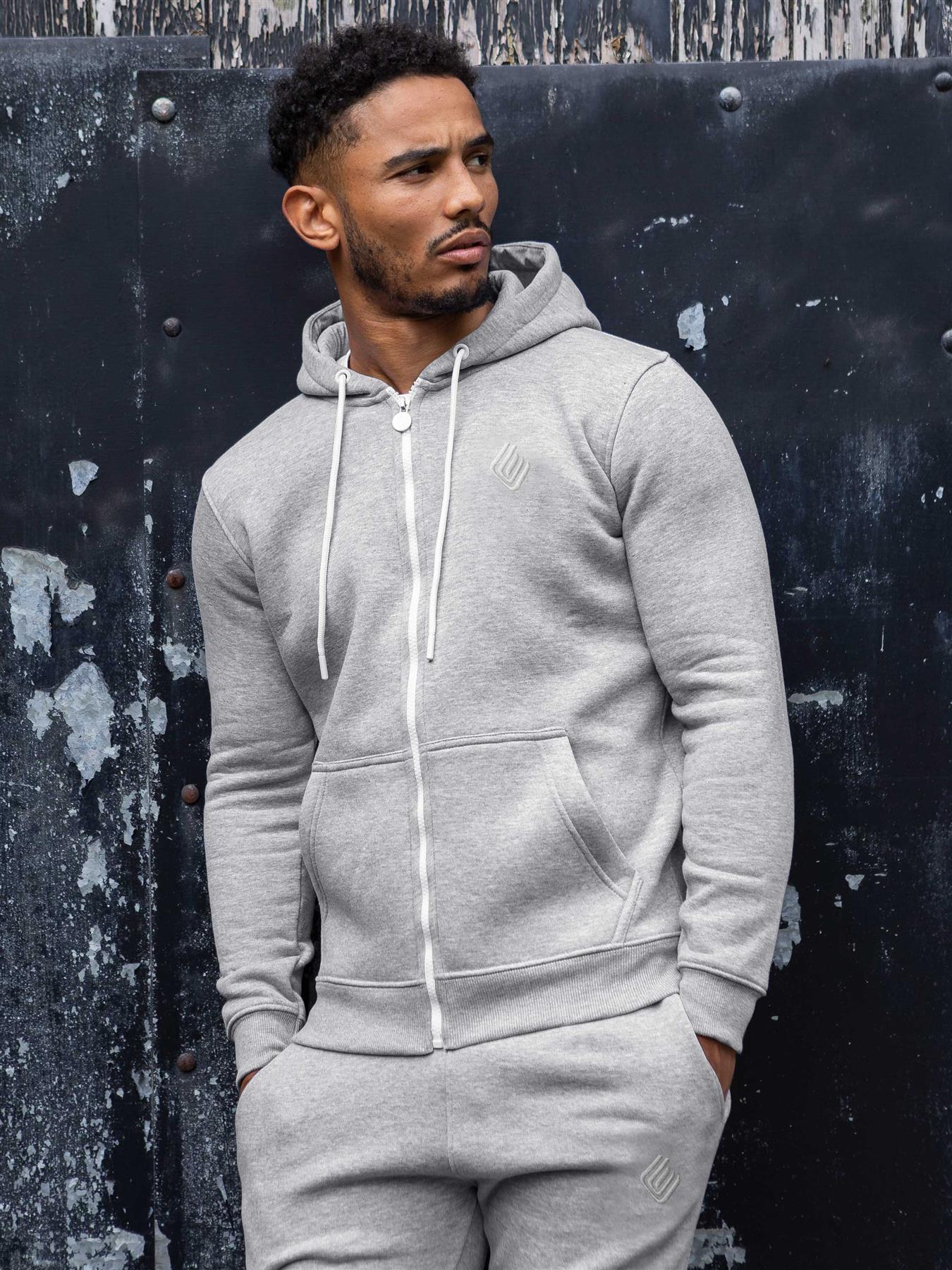 Herren Zip up Hoodie | Enzo Designer Herrenbekleidung