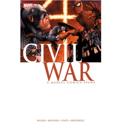 Civil War TPB, Belletristik von Mark Millar