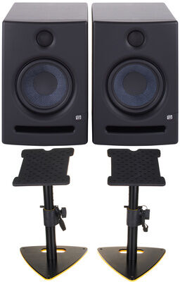 Presonus Eris E5 Table Stand Bundle noir