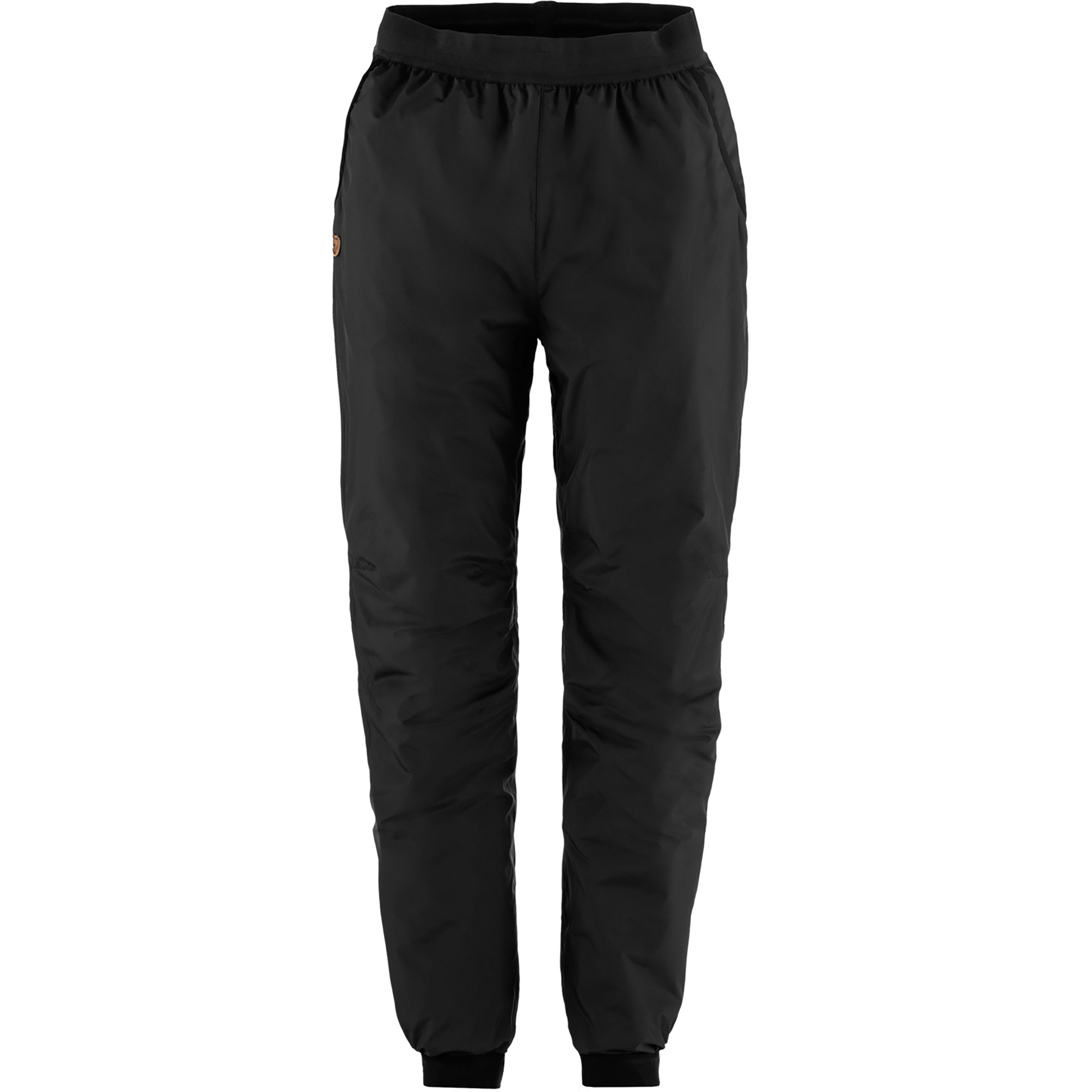 Fjällräven Keb Insulated Hose Damen Isolationshose schwarz Größe L Camping Klein verpackbar