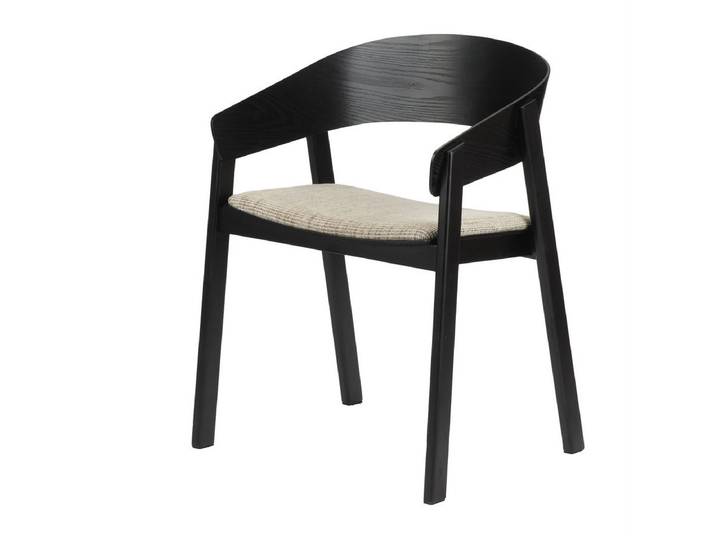Lot de 2 chaises de table RANI avec accoudoir