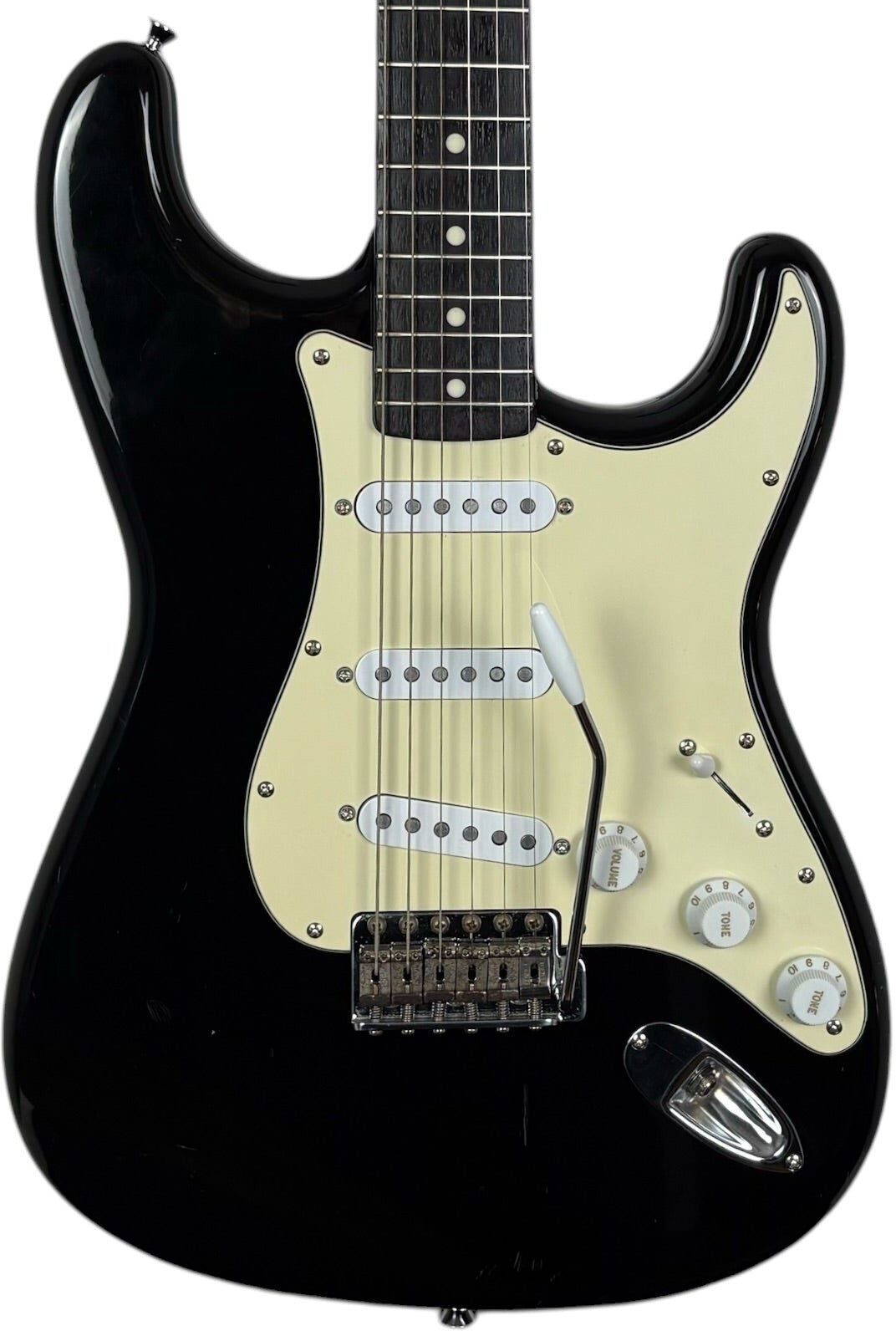 Fender Japan 62 Reissue Stratocaster 1990-1991   schwarz - Refurbished