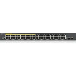 Zyxel GS1900-48HPv2 (48 Ports), Netzwerk Switch, Schwarz