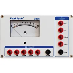 PEAKTECH 3295 - Amperemeter, analog, 10 A