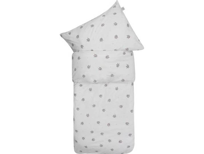 Witlof for kids Tuck-Inn dekbedovertrek kinderbed Little Charm ecru/grijs