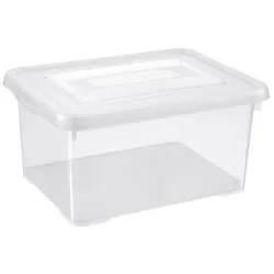 Box HANDY 15 Liter (BHT 39,50x20x29 cm) - weiß - BHT 39,50x20x29 cm