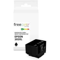Freecolor, Druckerpatrone, Patrone Epson 202XL black 22ml remanufactured (BK)