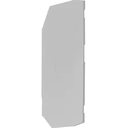 Hager KWE14G Endplatte für KYA06LH2, Farbe: grau