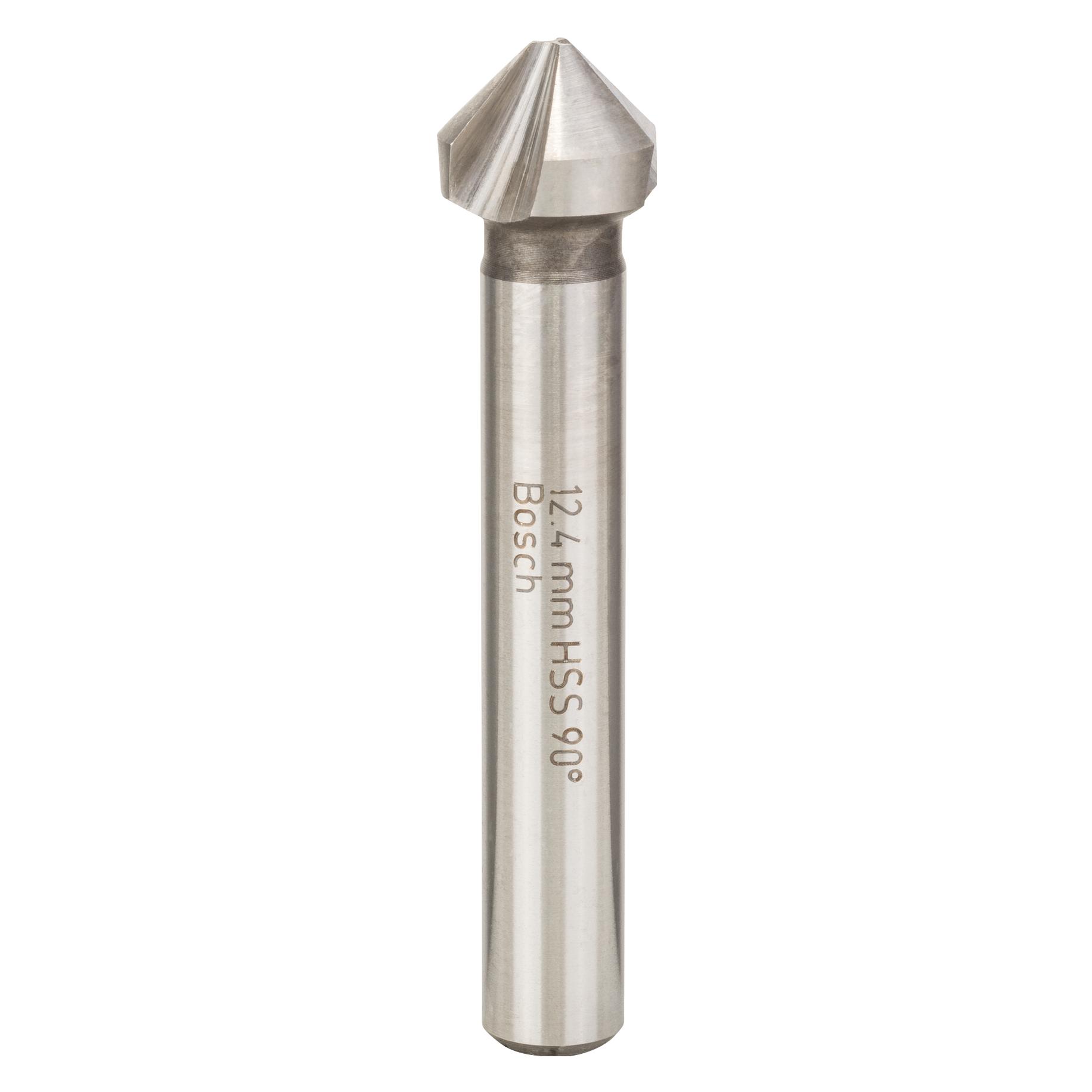 Bosch Zubehör Kegelsenker HSS 3-Schneiden, DIN 335 D= 12,4 mm M 6 (8 mm) (2609255122)