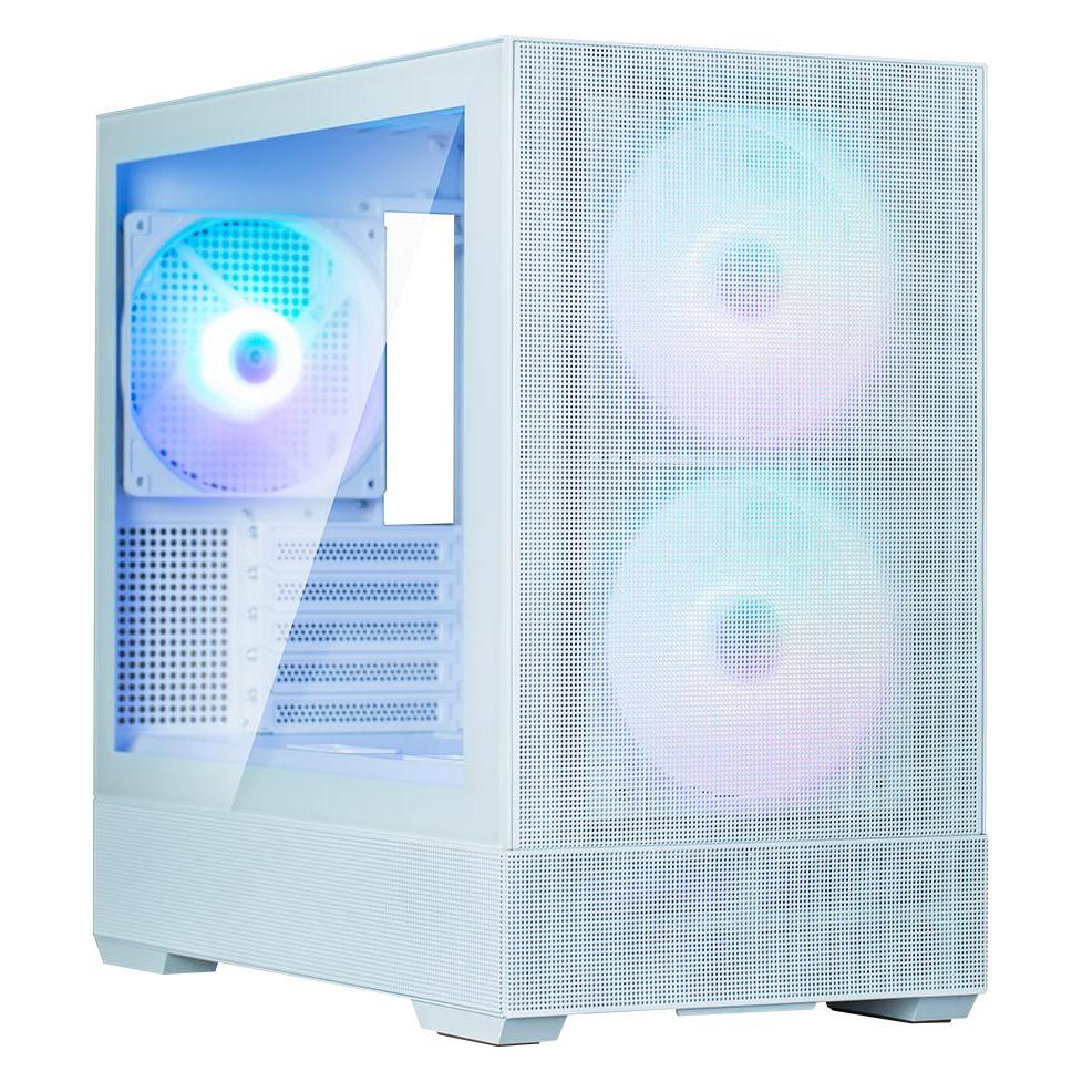 Zalman P30 AIR White, ARGB Fan x3 (mATX, Mini-ITX) (P30 AIR White)
