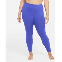 NIKE Damen YOGA 7/8 TIGHT, Größe L in Weiß Weiß