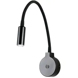 Faro LED Wandleuchte PIXIE 4W, 2700K, IP20, schwarz matt FAR-24016