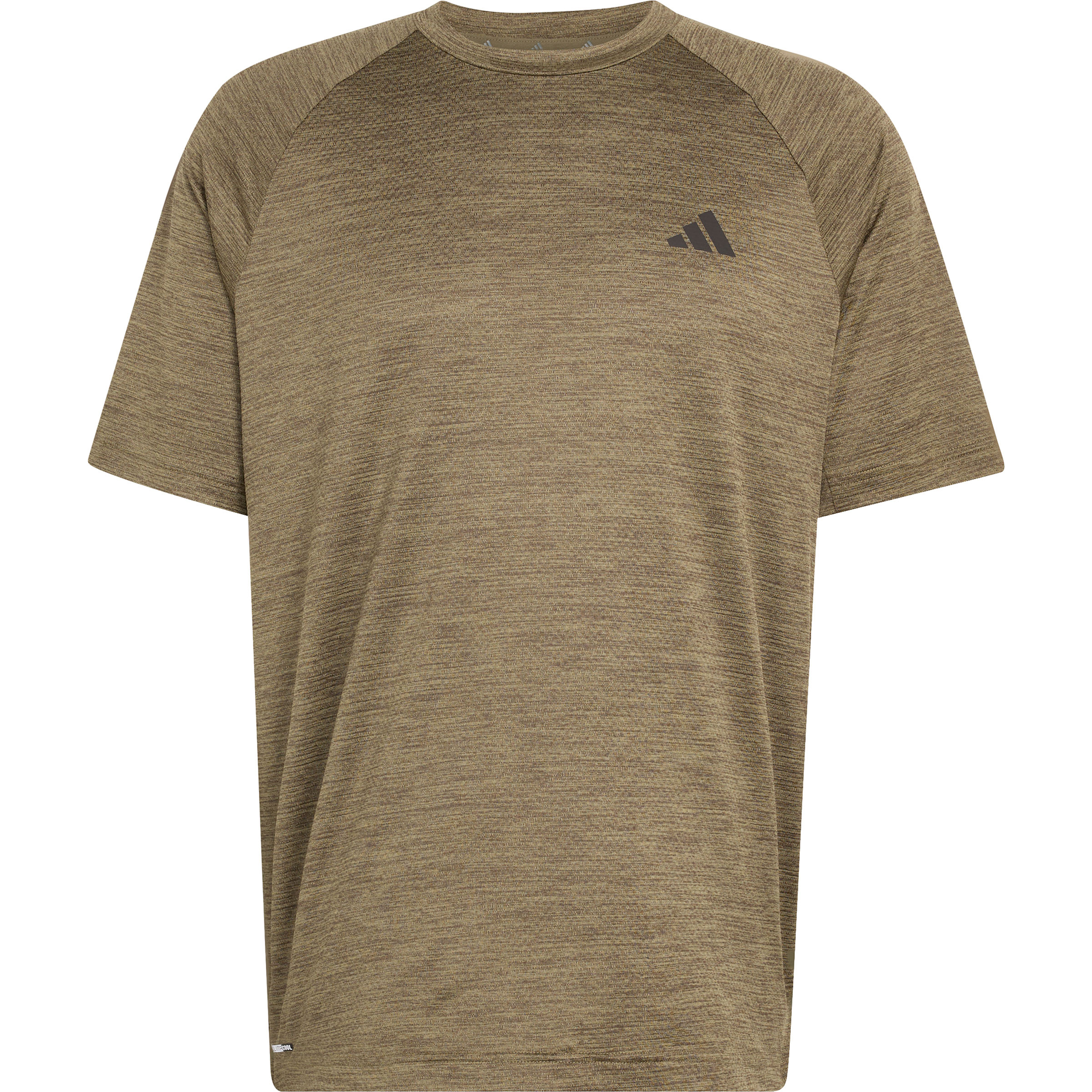 adidas Tech Essentials Workout Herren Laufshirts oliv Größe M Laufen | Training & Fitness Elastisch
