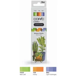 COPIC® Layoutmarker-Set Ciao Botanic Palette 1.0 + 6.0 mm farbsortiert