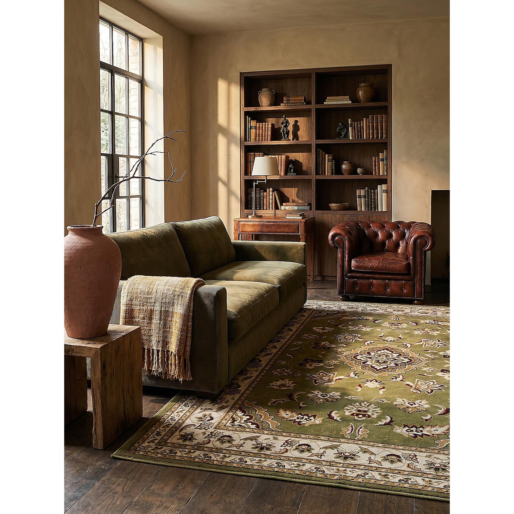Teppich Orient Grün 160 x 230 cm - GLAZERT Kadima Design